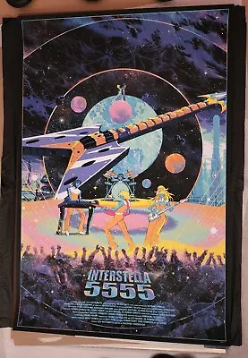 Kilian Eng Interstella 5555 Reg Daft Punk Poster Art Screen Print Mondo Artist • $650