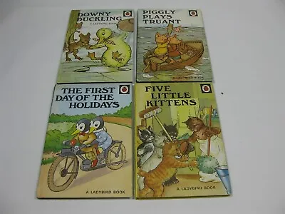 Ladybird Books Five Little Kittens First Day Of The Holidays 401 Excellent • £14.99