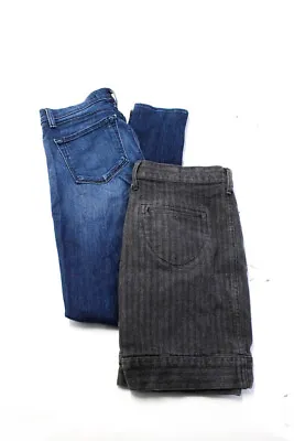 J Brand Earnest Sewn Womens Mid Rise Skinny Jeans Skirt Blue Gray Size 26 Lot 2 • $42.69