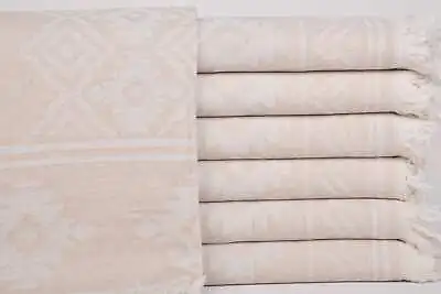 Turkish Bath Towel Personalized Towel Light Beige Towel 40x73 Inches Wedding • $11.50