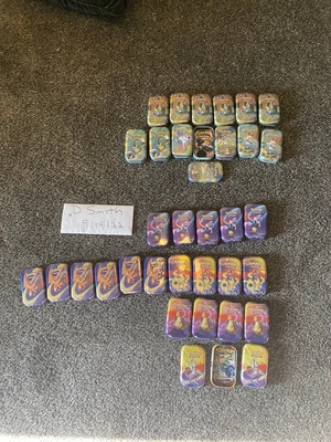 $155 • Buy Pokemon Kanto Power Mini Tins And Galar Pals Tins K-19 K-20 READ DESCRIPTION