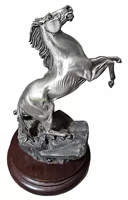 Chilmark Pewter Stallion  The Leader  By Marcel Jovine 41/2500 Horse Mustang  • $80