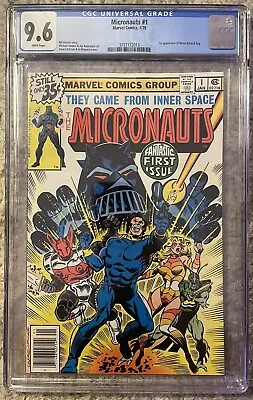 Marvel THE MICRONAUTS #1 1/79CGC 9.6 NM+ • £29