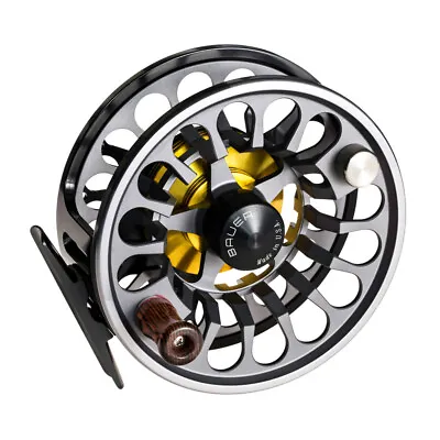 Bauer Rx-2 Charcoal/ Black Reel +free $100 Fly Line! --new 4-6 Weight • $525