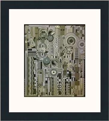 Eduardo Paolozzi Calcium Night Light Custom Framed Print • £72.39