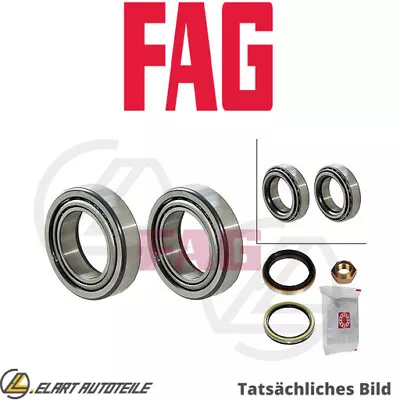 Wheel Bearing Set For Mazda 323 Iii Hatchback Bf B3 B68 B3e E1 E3 E5 B6 Pn27 B5 Fag • $56.46