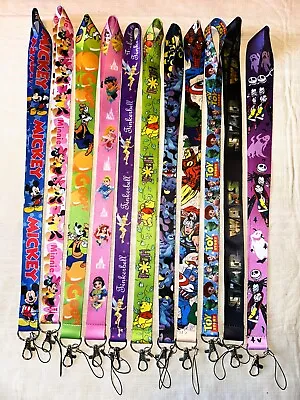 Disney Pin Lanyard Almost 100 Different Styles Mickey Minnie Princess & More • $6.49