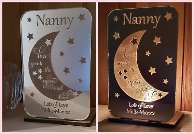 Personalised Fathers Day Gifts For Her Mum Nanny Granny Tea Light Candle Holder  • £12.49