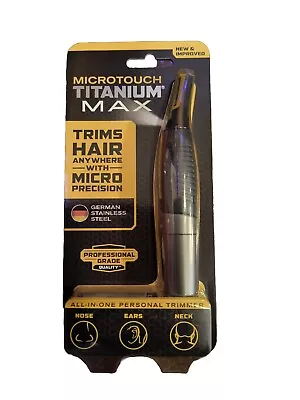 Microtouch Titanium Max Trimmer New & Improved • $14