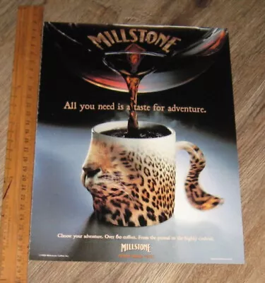 Millstone Coffee AD Original ONE Magazine Clipping Page PHOTO Advertisement • $25