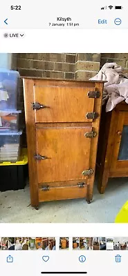 $150 • Buy Antique Ice Chest 57x40x104