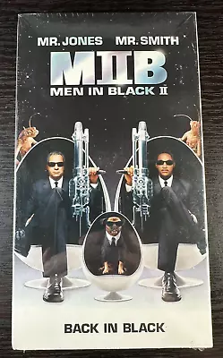 Beautiful Condition NEW - MEN IN BLACK II 2 (VHS) WILL SMITH - New Sealed  • $9.75