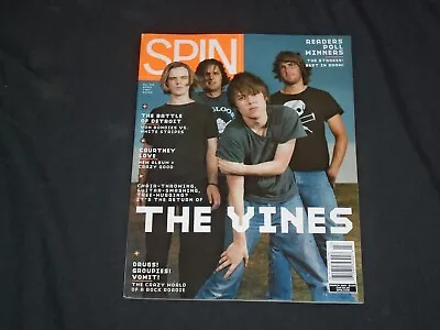 Spin Magazine-the Vines-march 2004 • $14.98