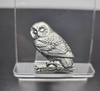 Vintage Pewter Pin By A. R. Brown Owl • £3.99