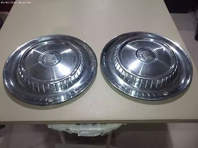 $49.50 • Buy Wheel Covers Pair [2] 1957  Dodge  Lancer Hub Caps 14 Inch Used