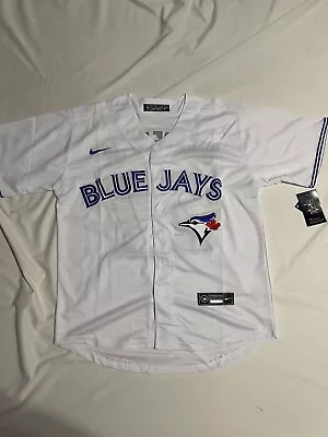 Vladimir Guerrero Jr #27 Toronto Blue Jays White Jersey Mens Medium Stitched New • $45