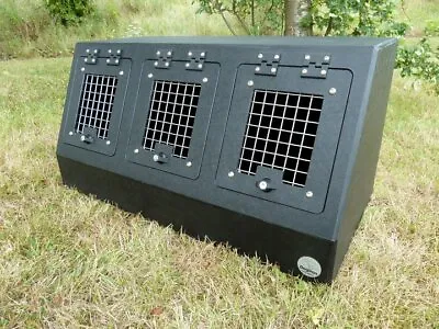 £262.50 • Buy Dogtran Triple Terrier Box