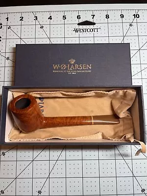 W.O. Larsen Select Hand Made In Denmark Rare Full Set Unsmoked Gorgeous W O • $675