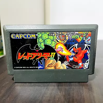 Gargoyle's Quest II: The Demon Darkness Nintendo Famicom NES Capcom 1992 CAP-1L • $32