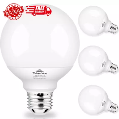 G25 LED Globe Light Bulbs 5000K 4 Count (Pack Of 1) Daylight SHIPS FREE • $21.52