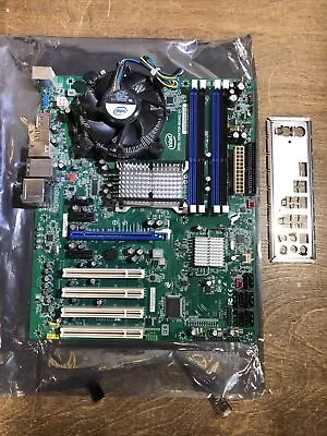 Intel Dp43bf Lg 775 Motherboard With Core 2 Quad Cpu 2.5 Ghz Bundle • $75