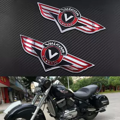 For Kawasaki Vulcan VN Classic VN400 Gas Fuel Tank Badge Emblem Decal Stickers • $16.04