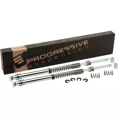 Progressive Monotube Fork Cartridge Lowering Kit For Harley 97-13 Touring FLH/T • $505.95