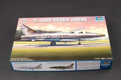 Trumpeter 02840 1/48 F-100F Super Sabre • $36.99