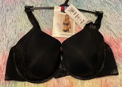 Ex M&S Marks And Spencer Memory Foam Full Cup Lace Underwired Bra Size 40C 40E • £13.99