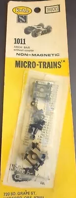 N-SCALE ARCHBAR TRUCKS WITH OUT COUPLERS Micro Trains KADEE 1011 NEW • $9