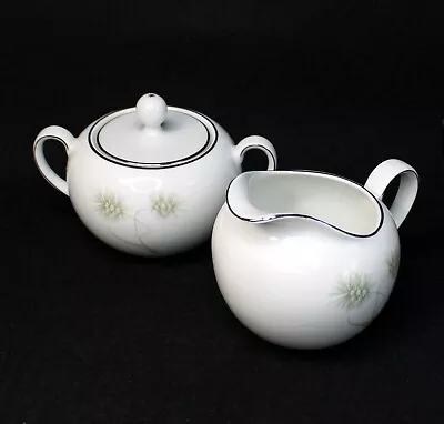 Vtg. Vita Craft Bavaria Germany Greenbriar Porcelain Creamer And Sugar Bowl Set • $48.95