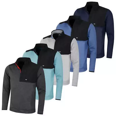 Under Armour Mens UA Storm SweaterFleece Half Zip Sweater 42% OFF RRP • £37.99