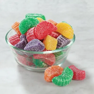 $10.09 • Buy ASSORTED FRUIT JELLY SLICES CANDY - BULK FRESH - 1/4LB To 10LBS - FREE SHIPPING