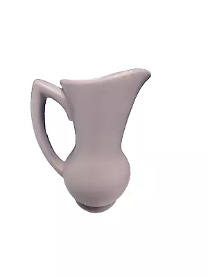 McCoy Art Pottery Garden Club Line 335 LAVENDER Pitcher 1950s RARE Mid Century • $16