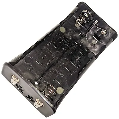 4 'C' Cell Battery Holder With Solder Lug Terminals On Top Plastic Case • $7.99