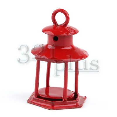 Miniature Lanterns Mini Tea Light Lantern Miniature Garden Supplies Dollhouse • $2.94