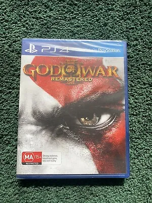 God Of War III: Remastered (PlayStation 4 2015) * FACTORY SEALED • $35