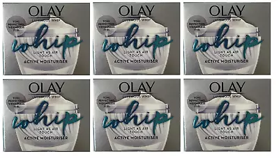 Olay Luminous Whip Light As Air Touch Active Moisturizer 1.7 Oz (6 Pack) • $107.69