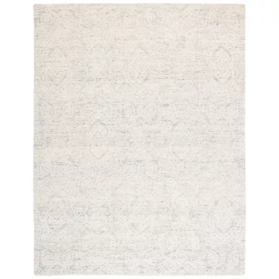 SAFAVIEH Metro MET998L Handmade Light Blue / Ivory Rug • $94.99