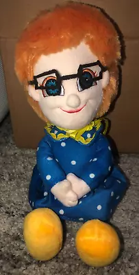 Vintage Family Affair MRS. BEASLEY Soft Stuffed Plush Doll 80s Buffys Retro Doll • $19.99