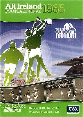 1965 GAA All-Ireland Football Final:  Galway V Kerry DVD • £12.95