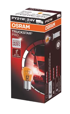 PY21W 7510TSP (single Bulb) PRO +100% OSRAM 24V • £7.03