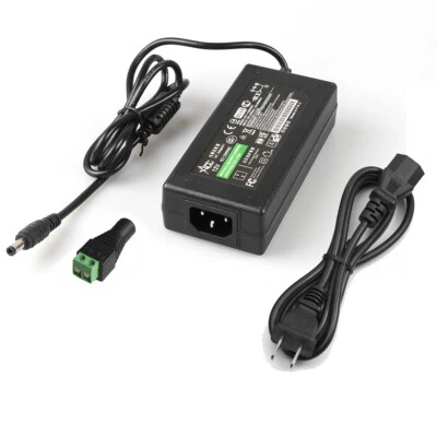 $15.80 • Buy 12V 1A 2A 3A 5A 6A 8A 10A Power Supply AC To DC Adapter For 5050 LED Strip Light