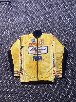 Sms Santini Fleece Jacket Pullover Jersey Cycling Sweater Vintage Mercatone UNO • $29.50