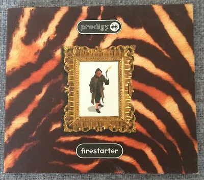 £2.99 • Buy Cd Prodigy Firestarter Flip Card Cover 1996.