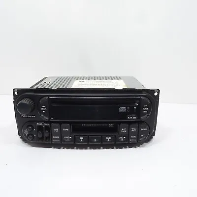 Grand Cherokee Tons More Oem Rbp Cd Cassette Player Radio P05064125ad • $89.99