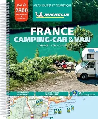 France - Camping Car & Van Atlas [Book Cov... Michelin • £18.99