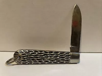Vintage LK Co USA Single Blade Pocket Knife 3  Closed Strong Snap No Wobble • $18