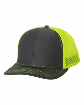 Richardson Trucker Hat Adjustable Ball Cap Mesh On Back Snapback Cap 112 • $14.49