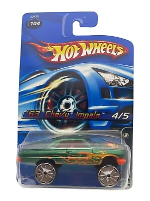 Hot Wheels '63 Chevy Impala - Hi-Rakers - DONK • $19.95